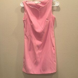 Rampage BubbleGum Pink Sheath Dress Vintage Y2k Sz 5 90”s Barbie Office